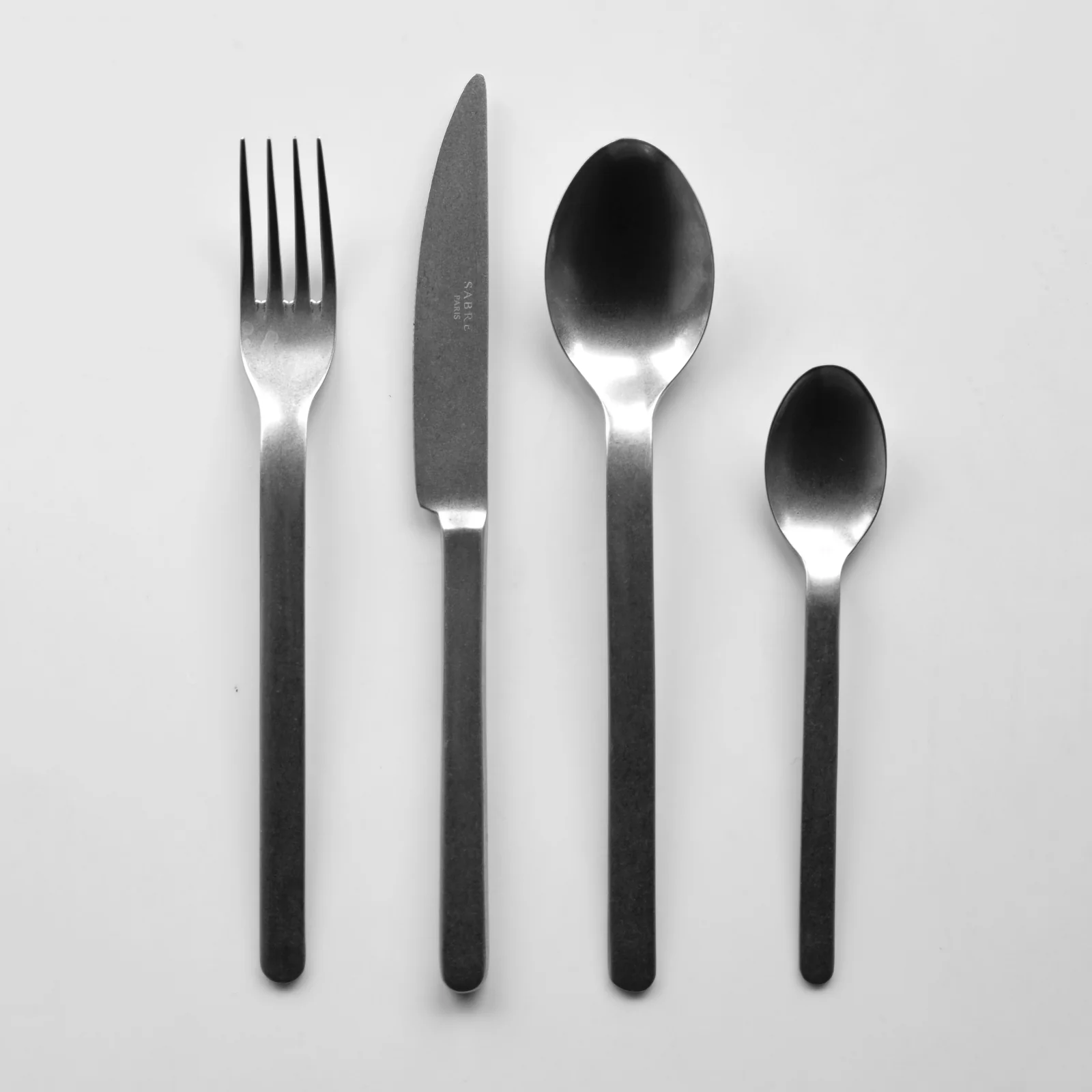 Loft Vintage, Stainless steel - 5 pieces cutlery set - Image 2