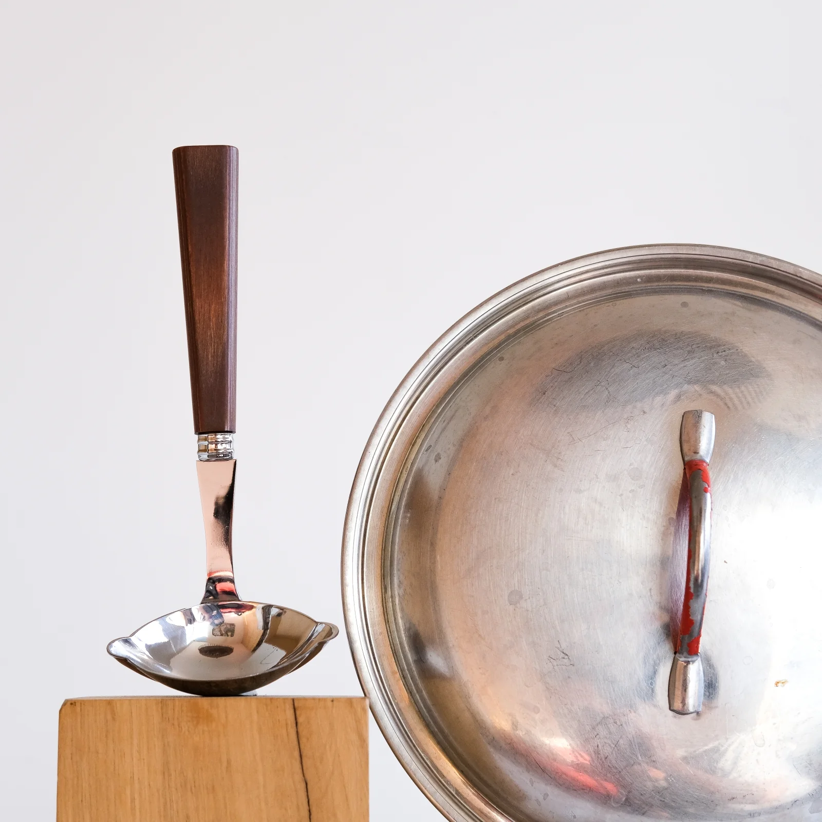 Nature, Light press wood - Gravy ladle - Image 2