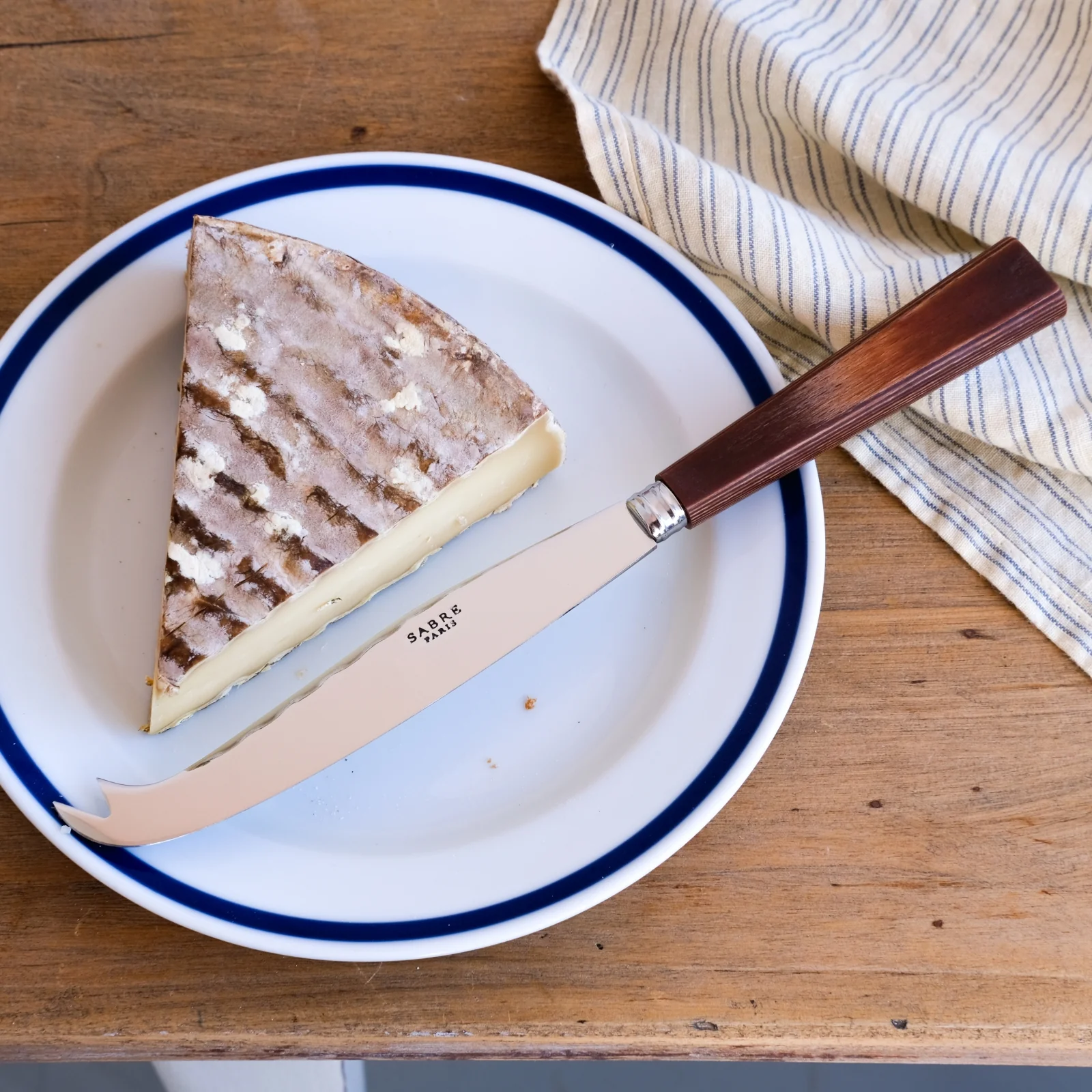 Nature, Light press wood - Cheese knife large - Image 2