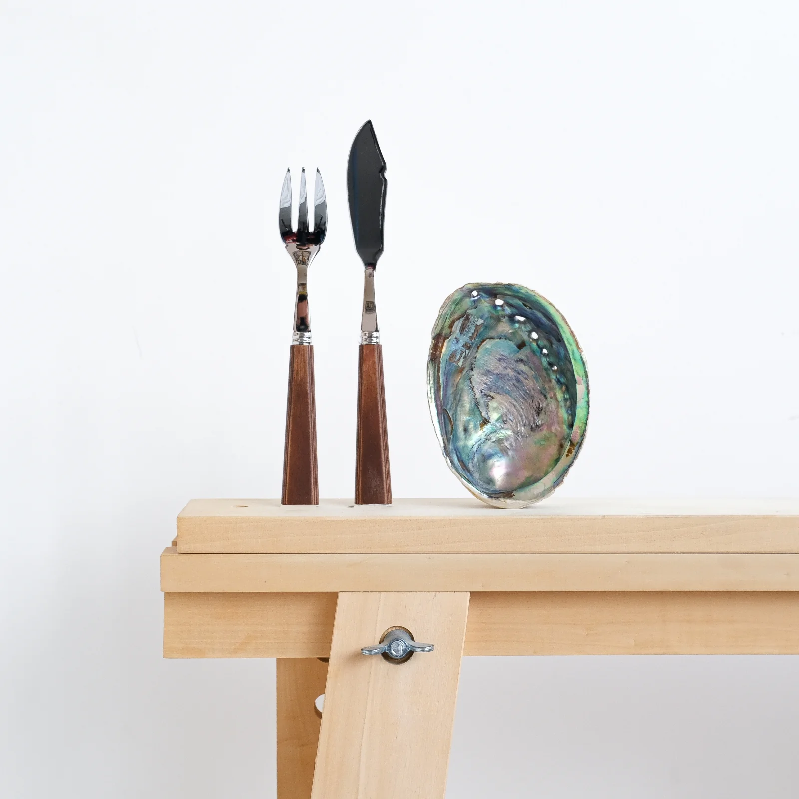 Nature, Light press wood - Fish set - Image 3