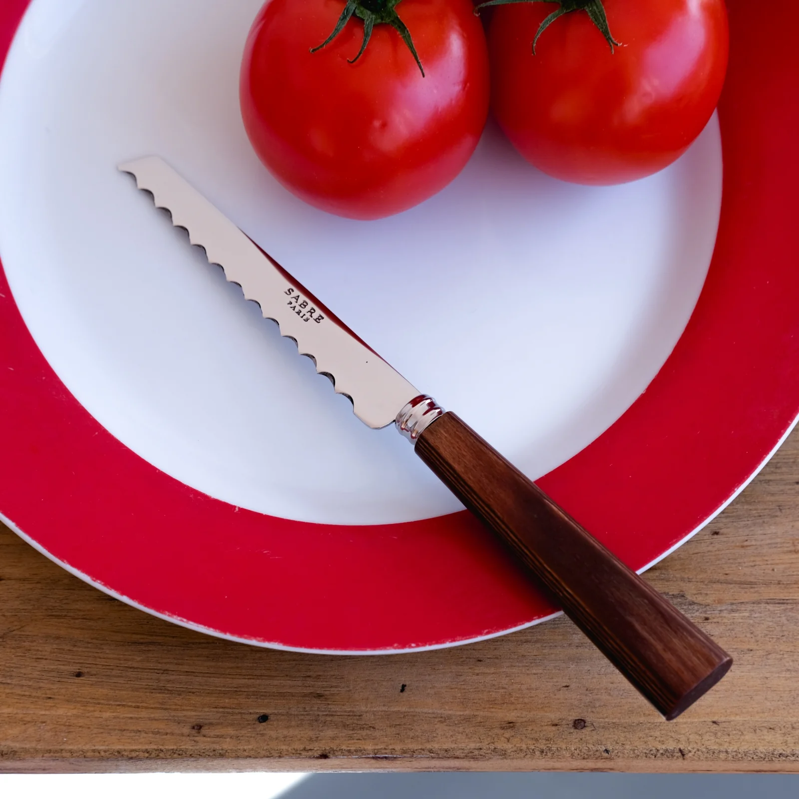 Nature, Light press wood - Tomato knife - Image 2