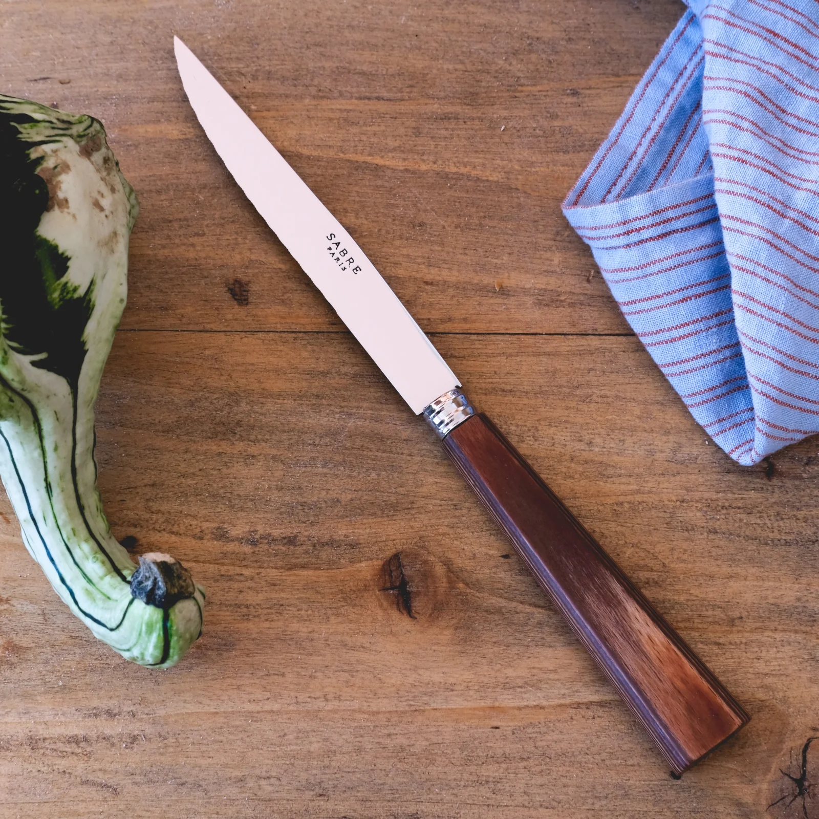 Nature, Light press wood - Steak knife - Image 2