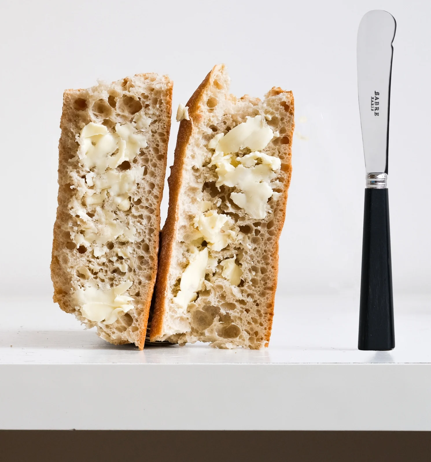 Nature, Black press wood - Butter knife - Image 2