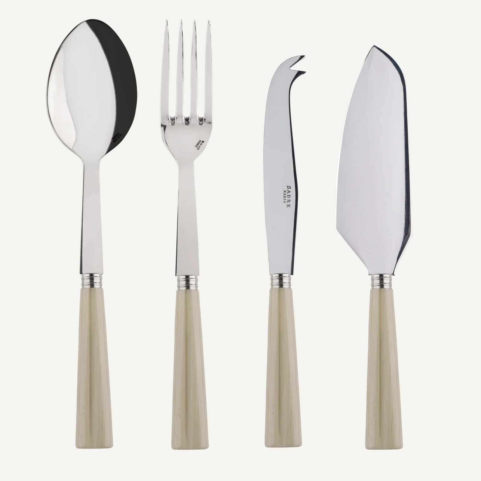 Nature, Faux Horn - Set of 4 must-have serving pieces
