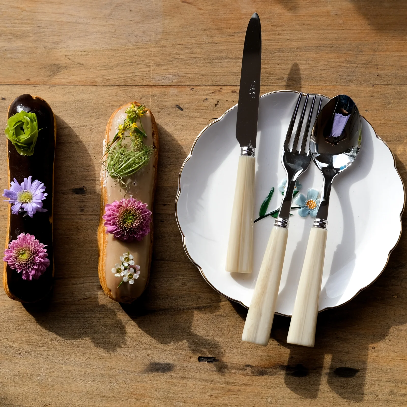 Nature, Faux Horn - Dinner knife - Image 5