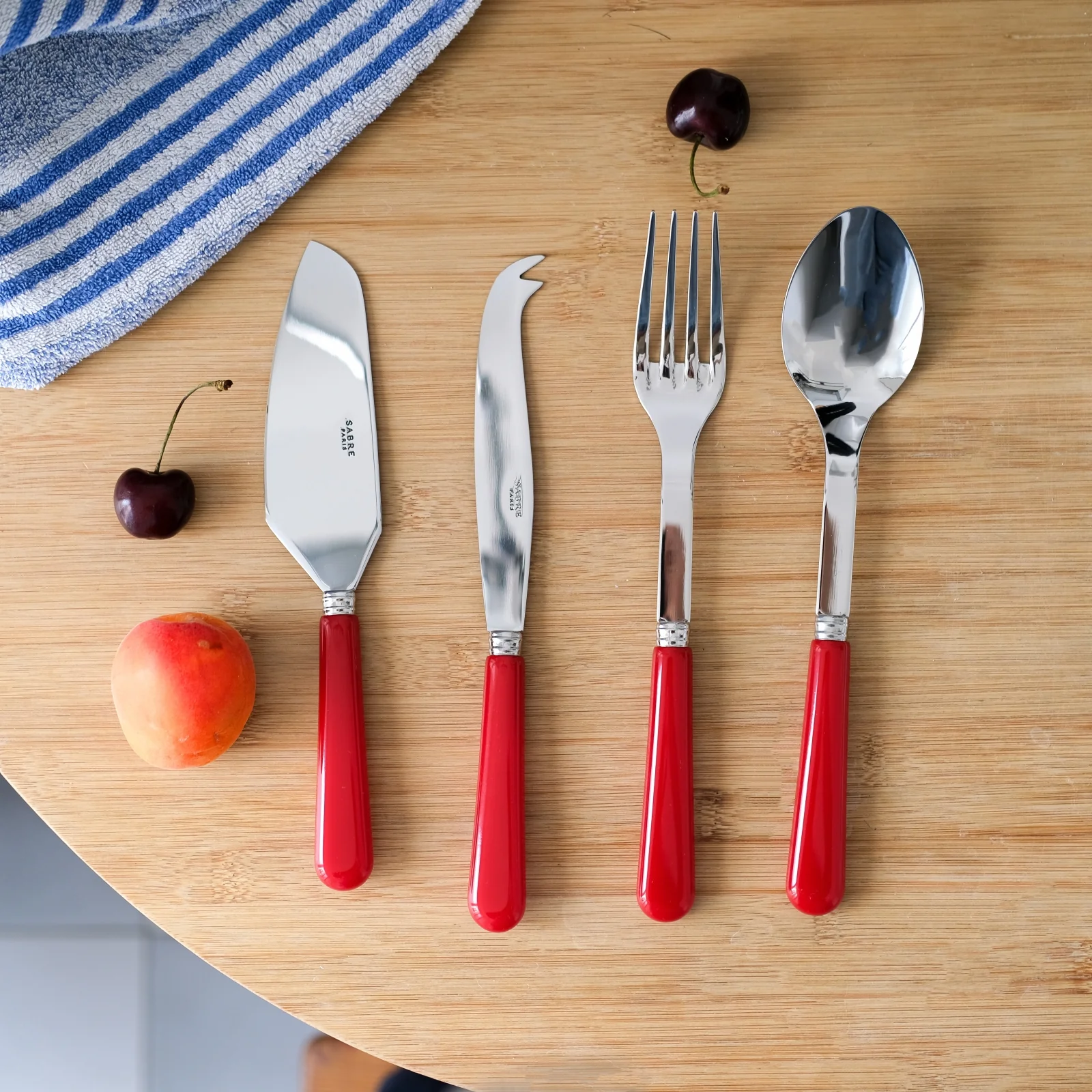 Pop unis, Burgundy - Set of 4 must-have serving pieces - Image 2