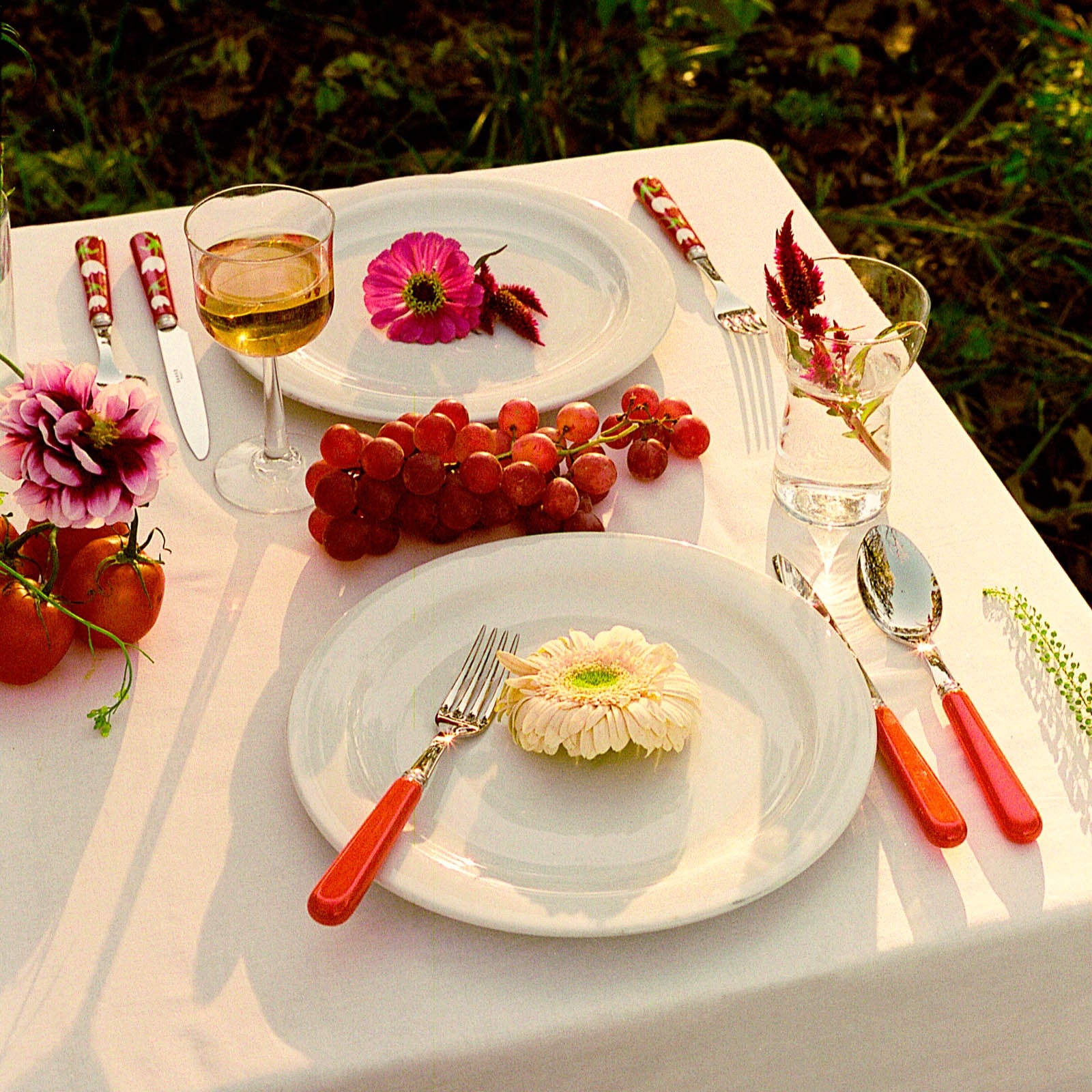 Pop unis, Burgundy - Dinner knife - Image 4