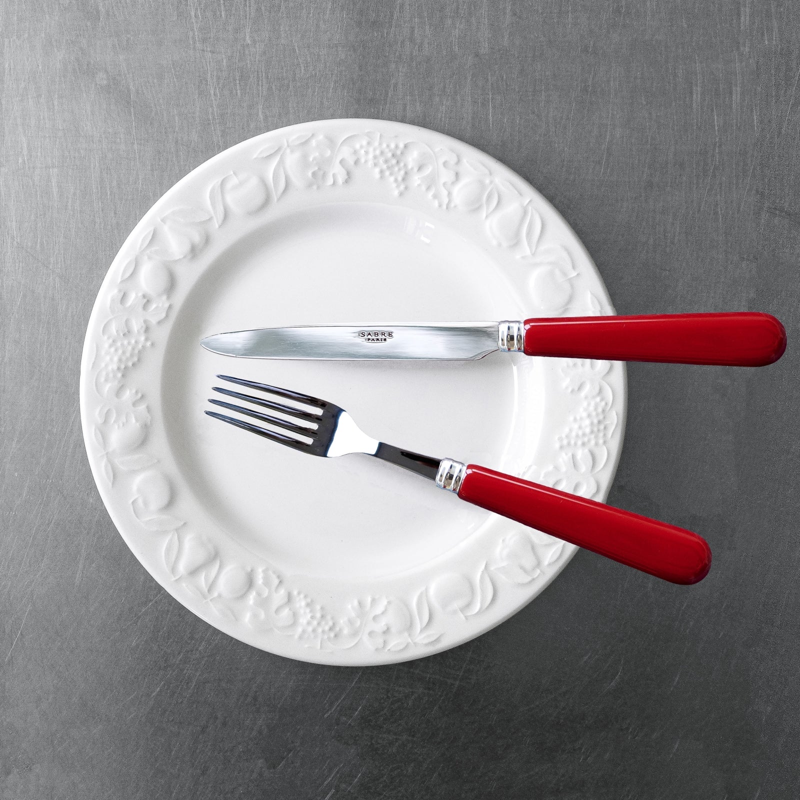 Pop unis, Burgundy - Dinner knife - Image 6