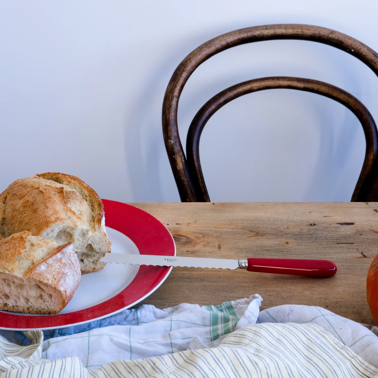 Pop unis, Burgundy - Bread knife - Image 2