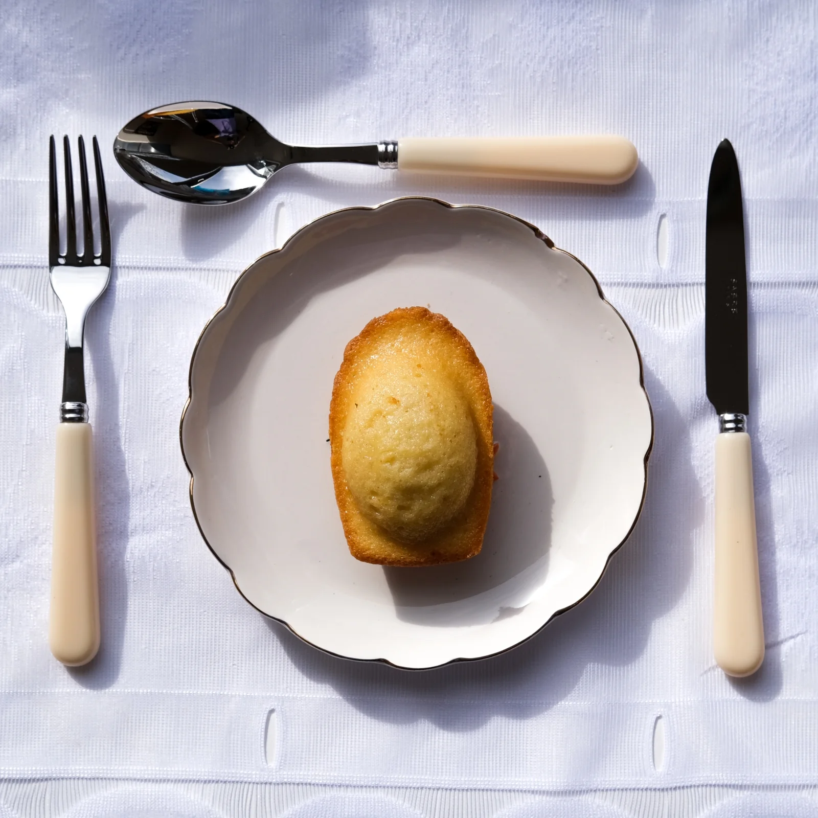 Pop unis, Ivory - Dinner knife - Image 7