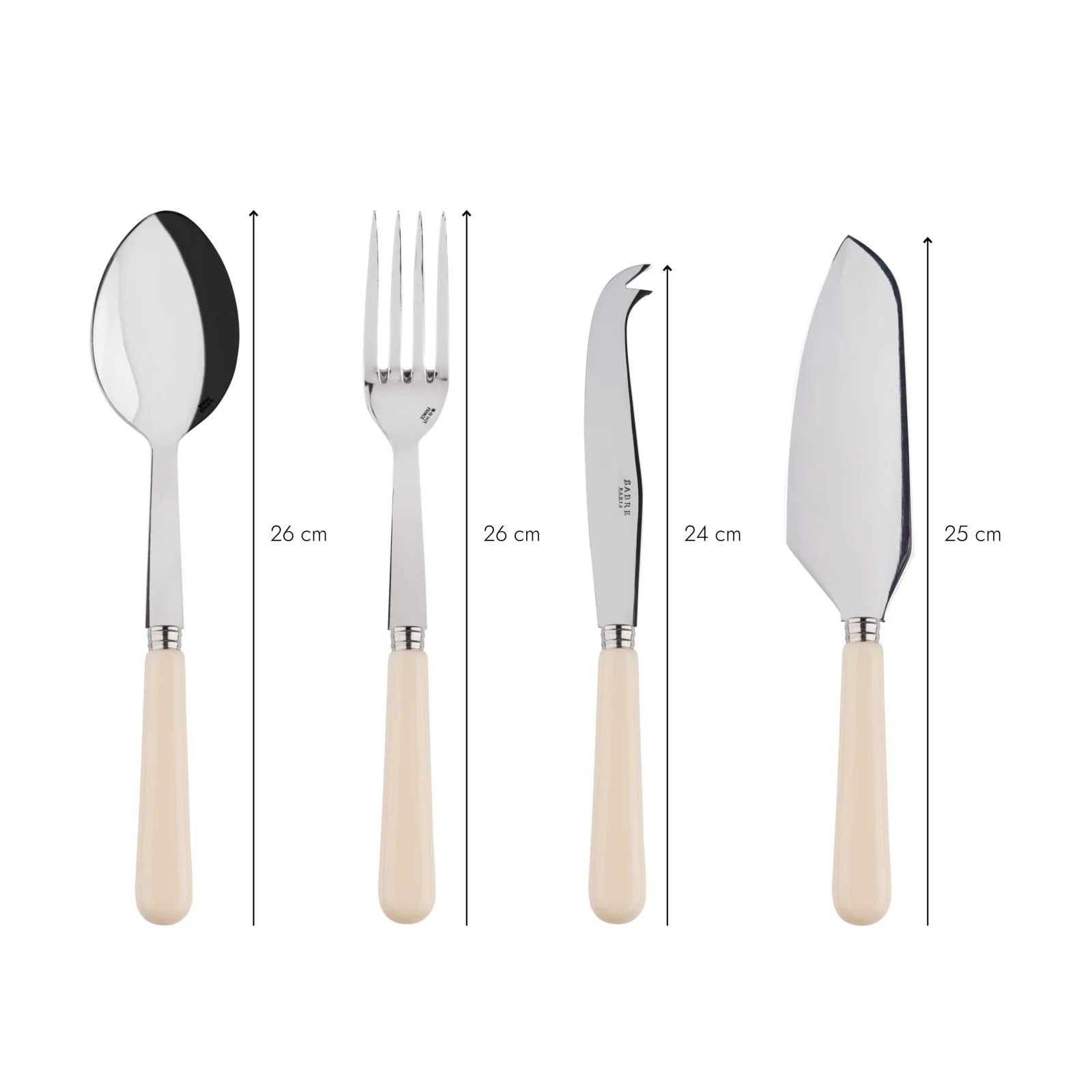 Pop unis, Ivory - Set of 4 must-have serving pieces - Image 3