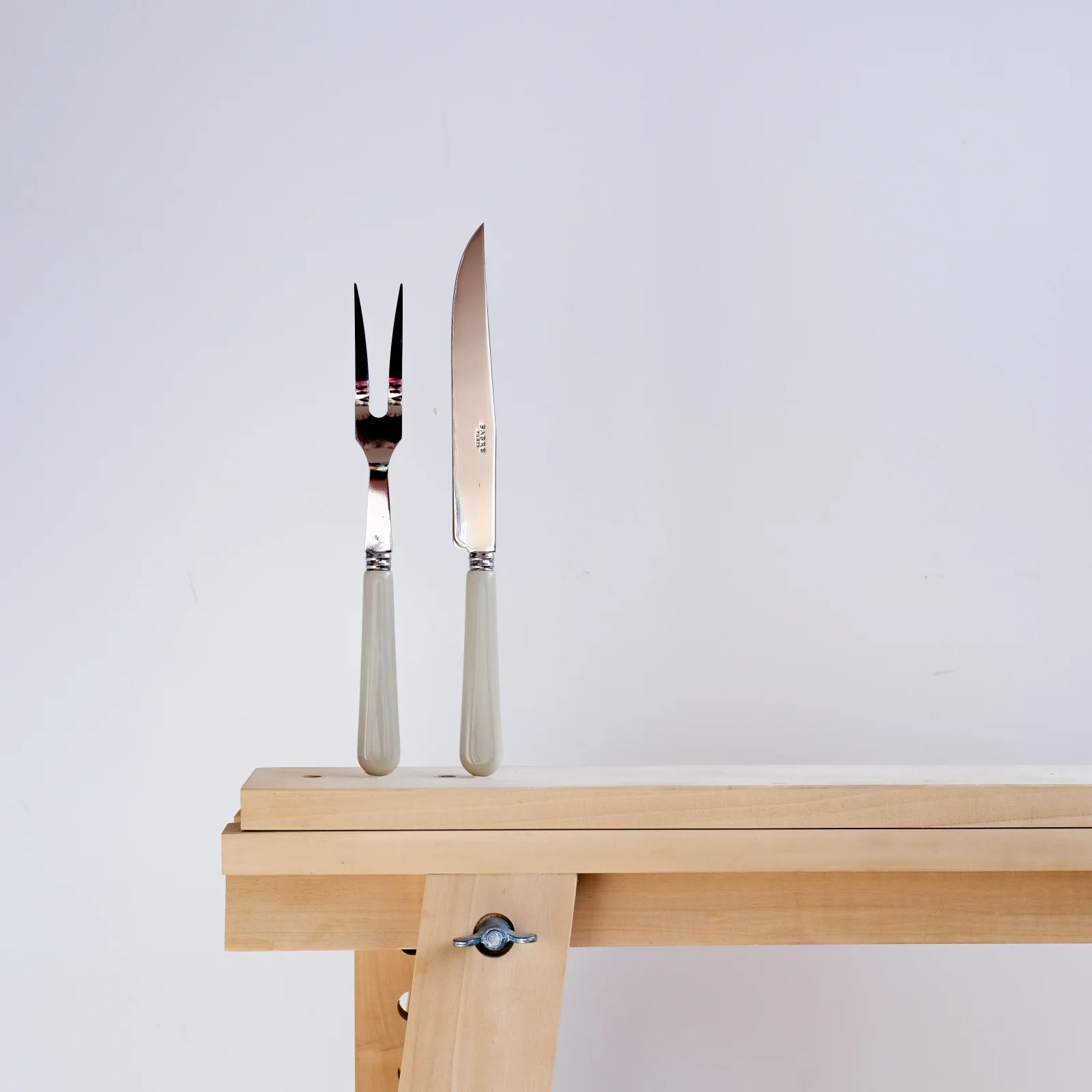 Pop unis, Light kaki - Carving set - Image 2