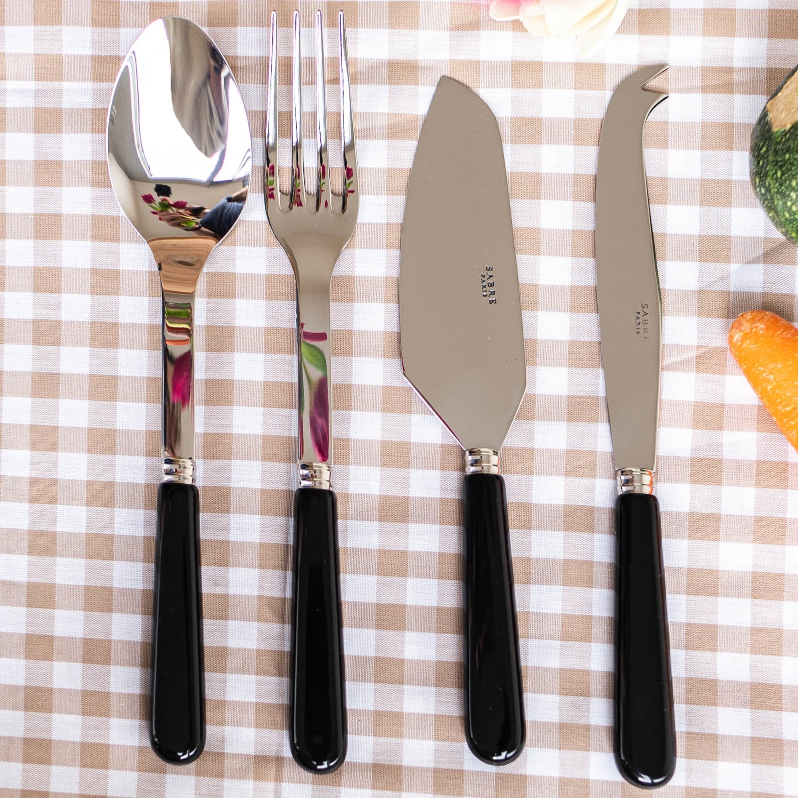 Pop unis, Black - Set of 4 must-have serving pieces - Image 2