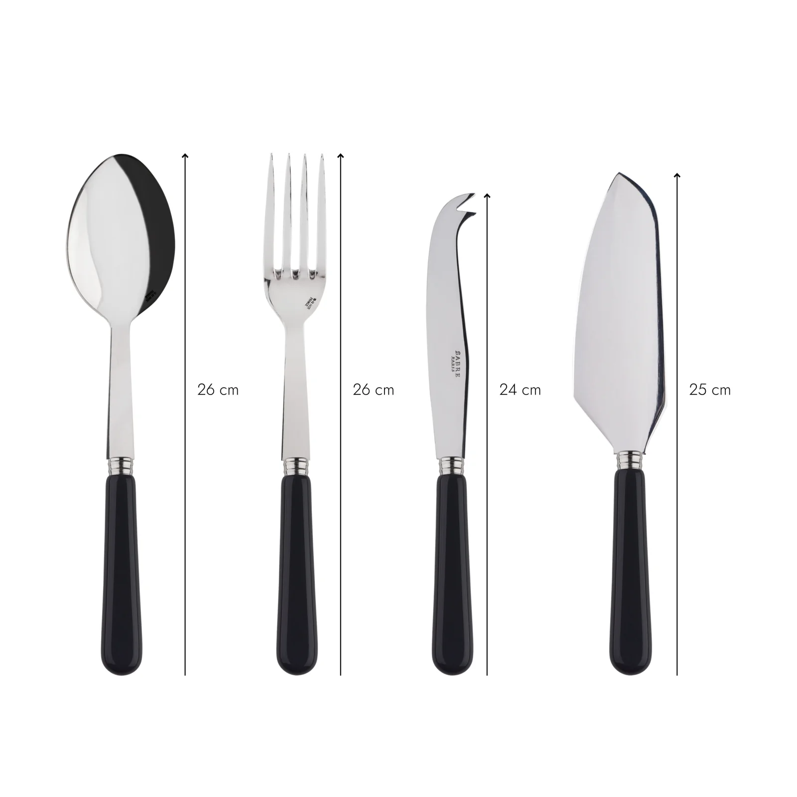 Pop unis, Black - Set of 4 must-have serving pieces - Image 3