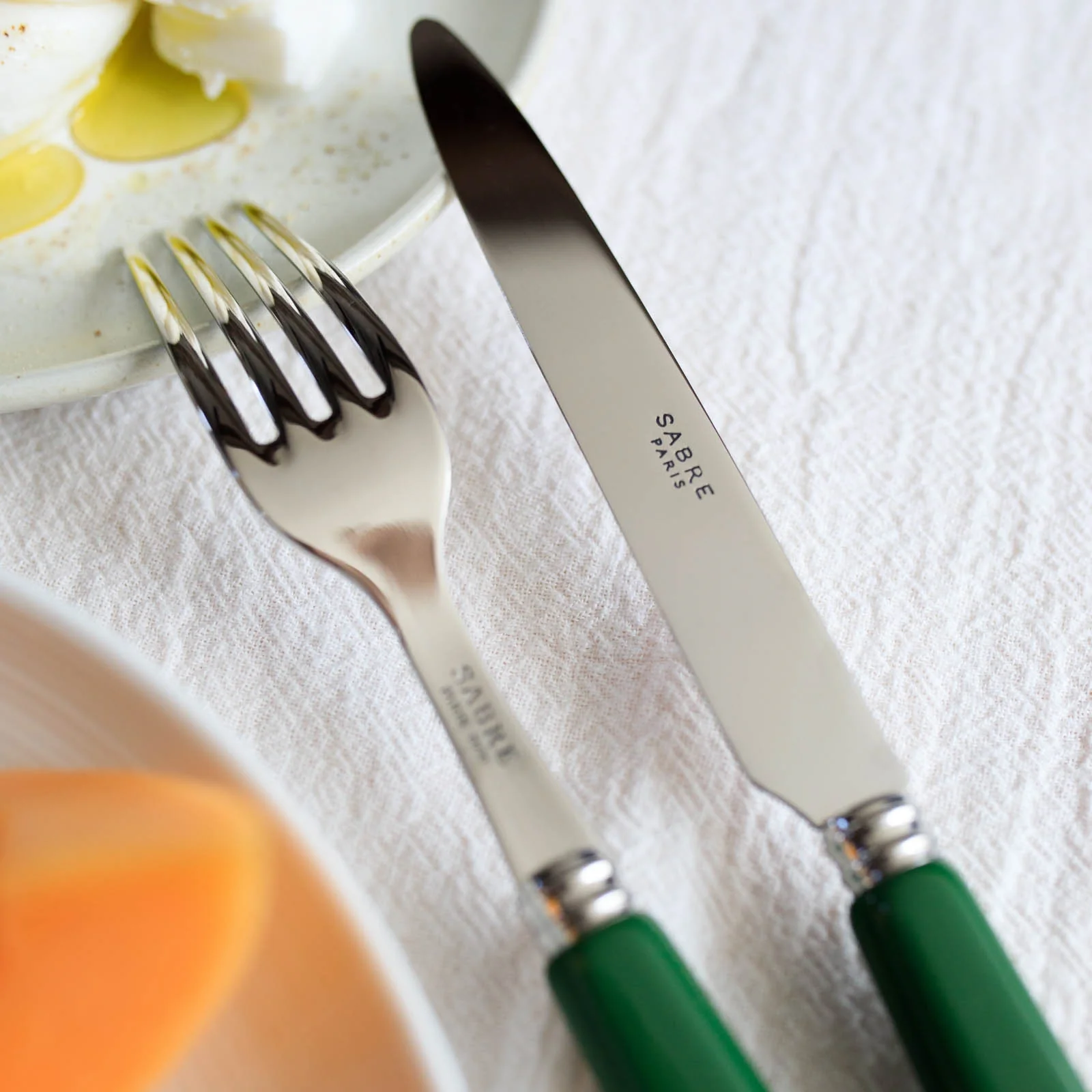 Pop unis, Green - Dinner fork - Image 3