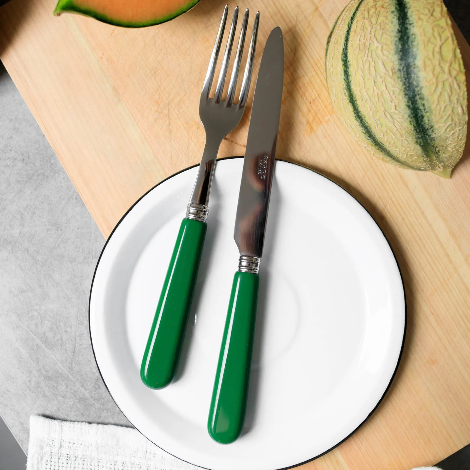 Pop unis, Green - Dinner knife - Image 2