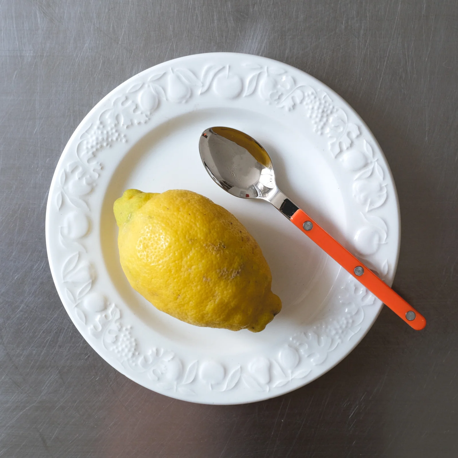 Bistrot Solid, Orange - 4 pieces cutlery set - Image 5