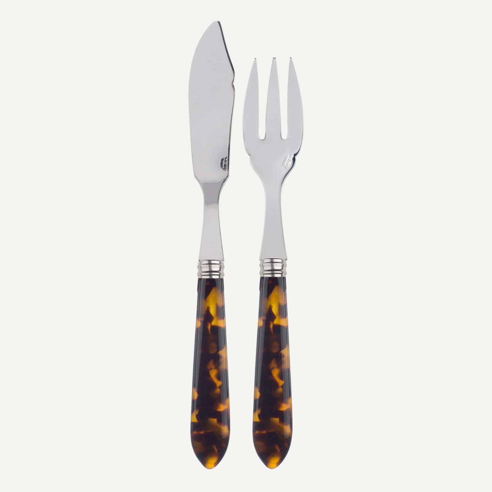 Tortoise, Faux Tortoise - Fish set