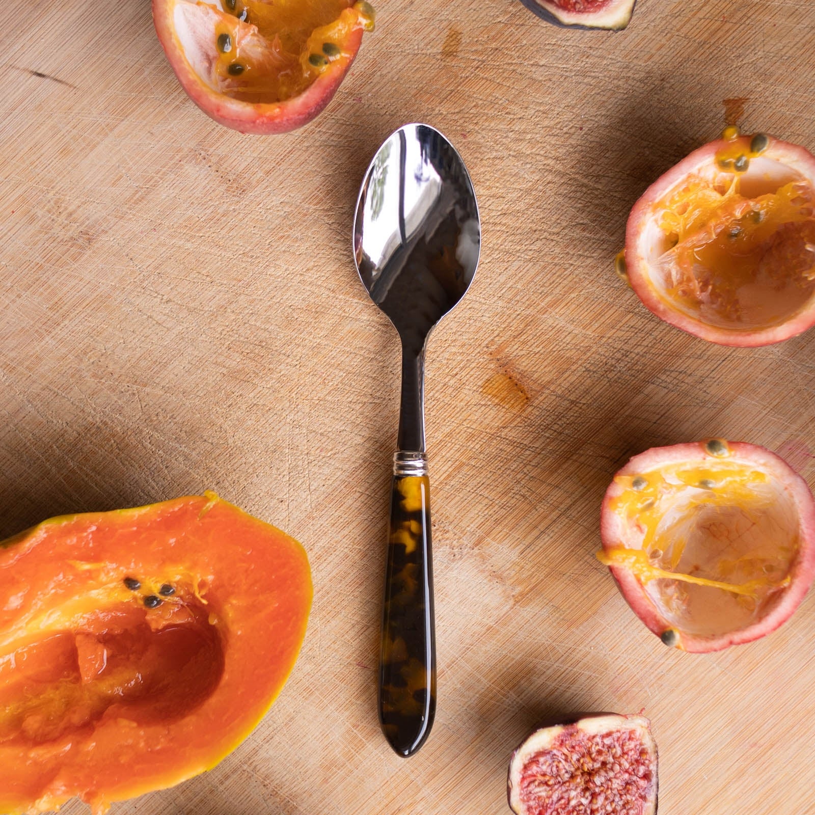 Tortoise, Faux Tortoise - Teaspoon - Image 2
