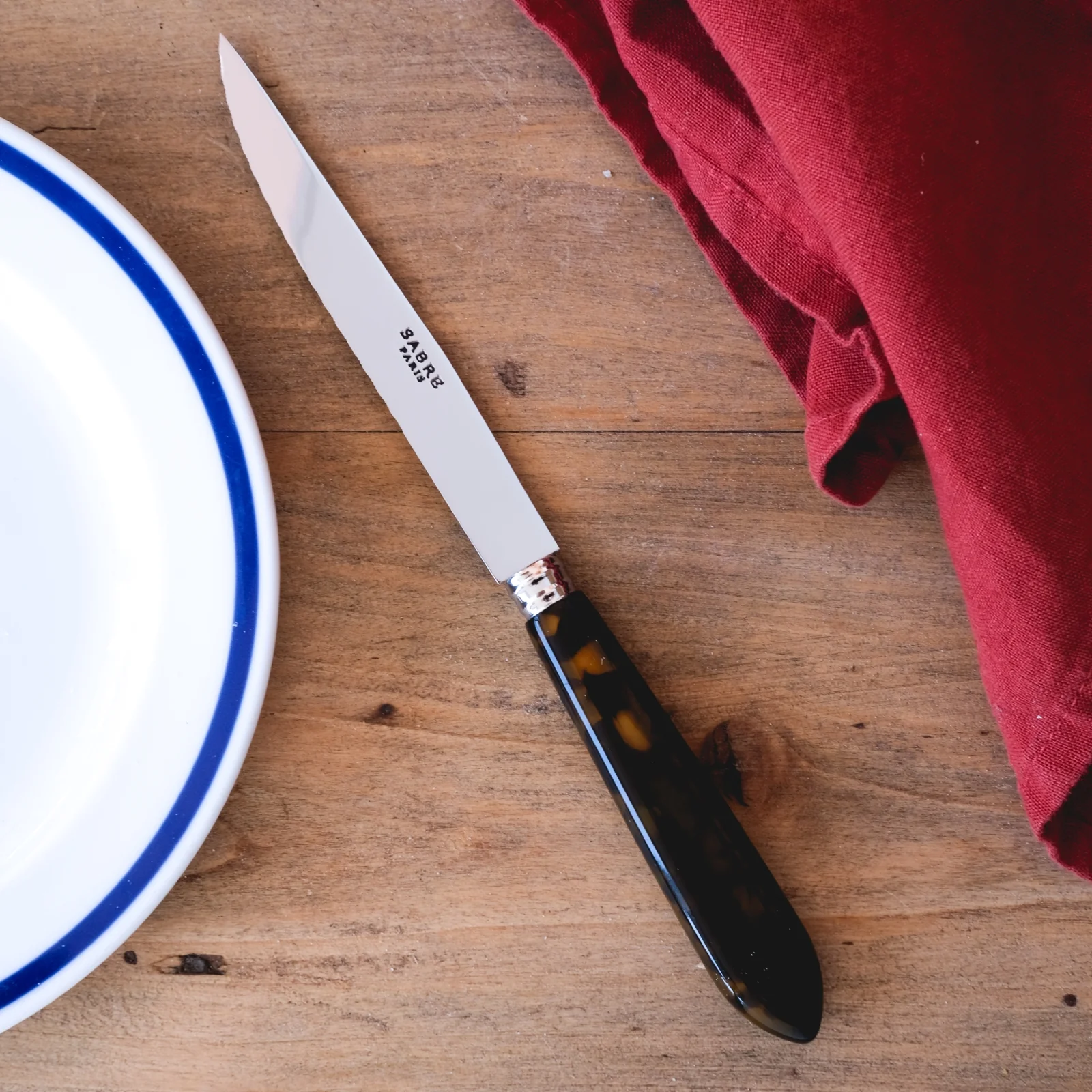 Tortoise, Faux Tortoise - Steak knife - Image 2